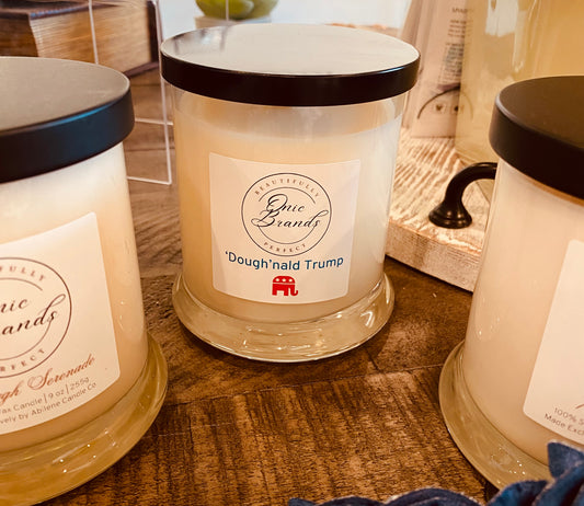 Onic Brands 'Doughnald Trump' Candle