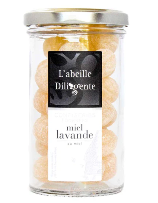 L'Abeille Diligente French Lavender Honey Filled Candy 5.3oz