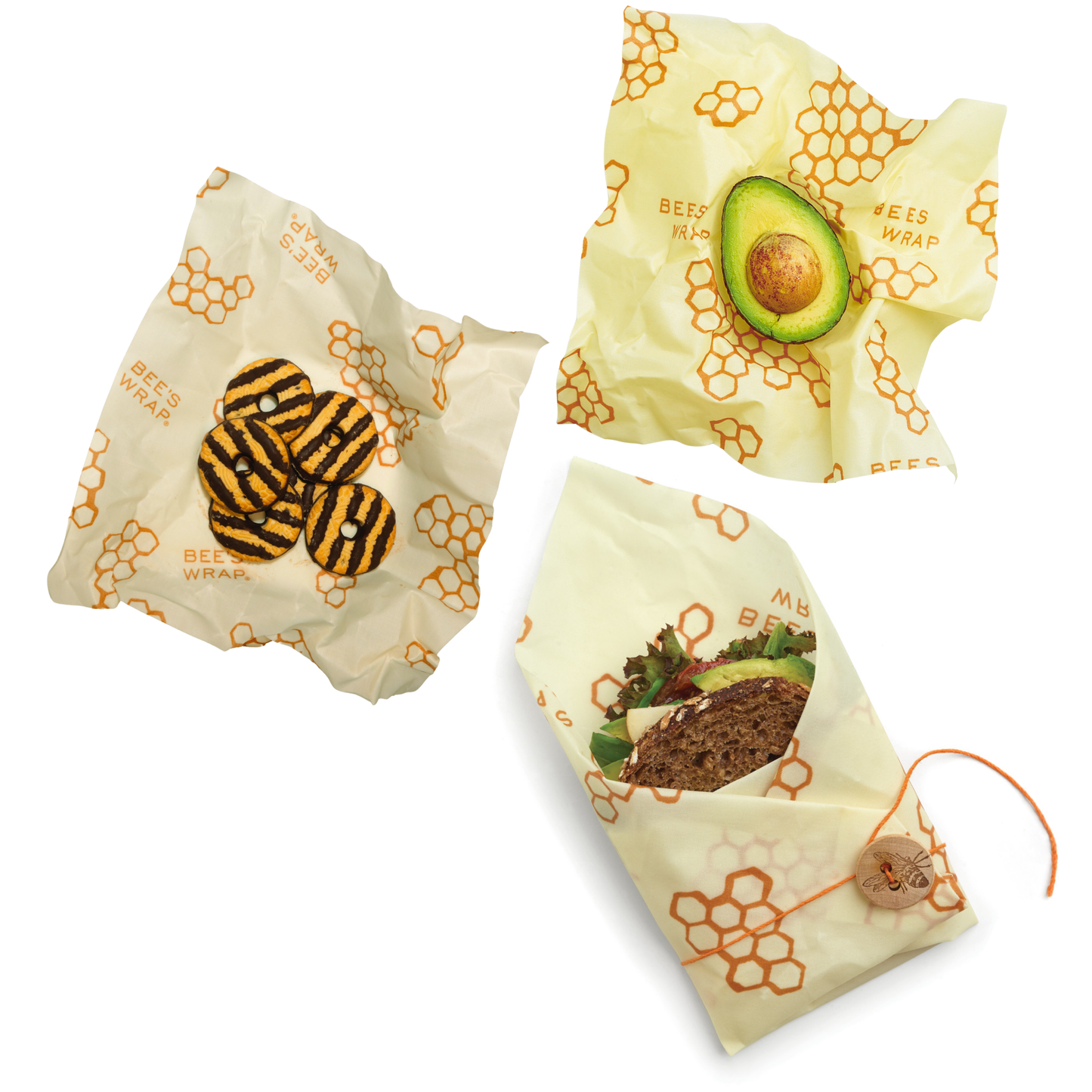 Lunch 3 Pack - Honeycomb Print