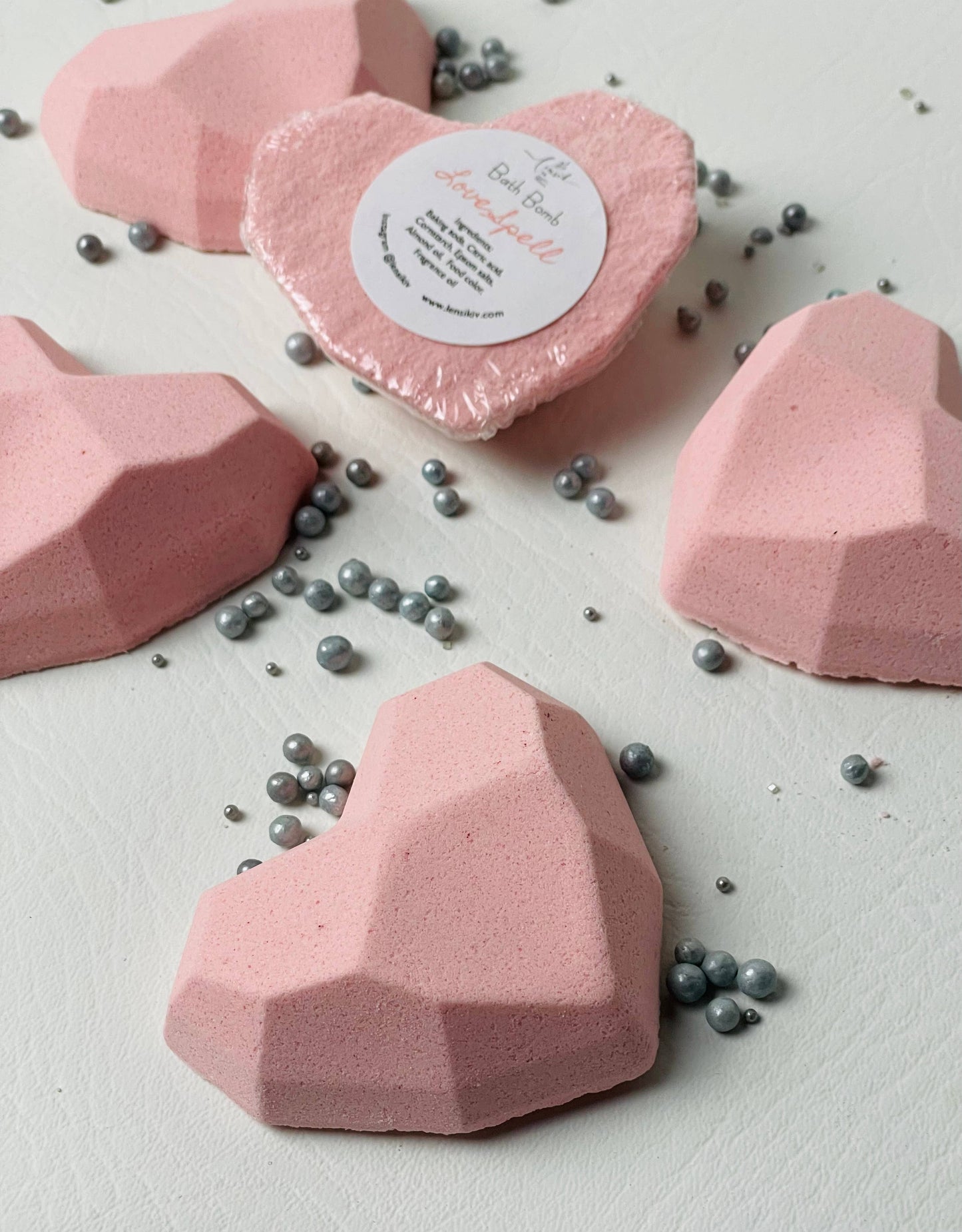 Love Spell Bath Bomb, Valentine’s Day, bridal shower