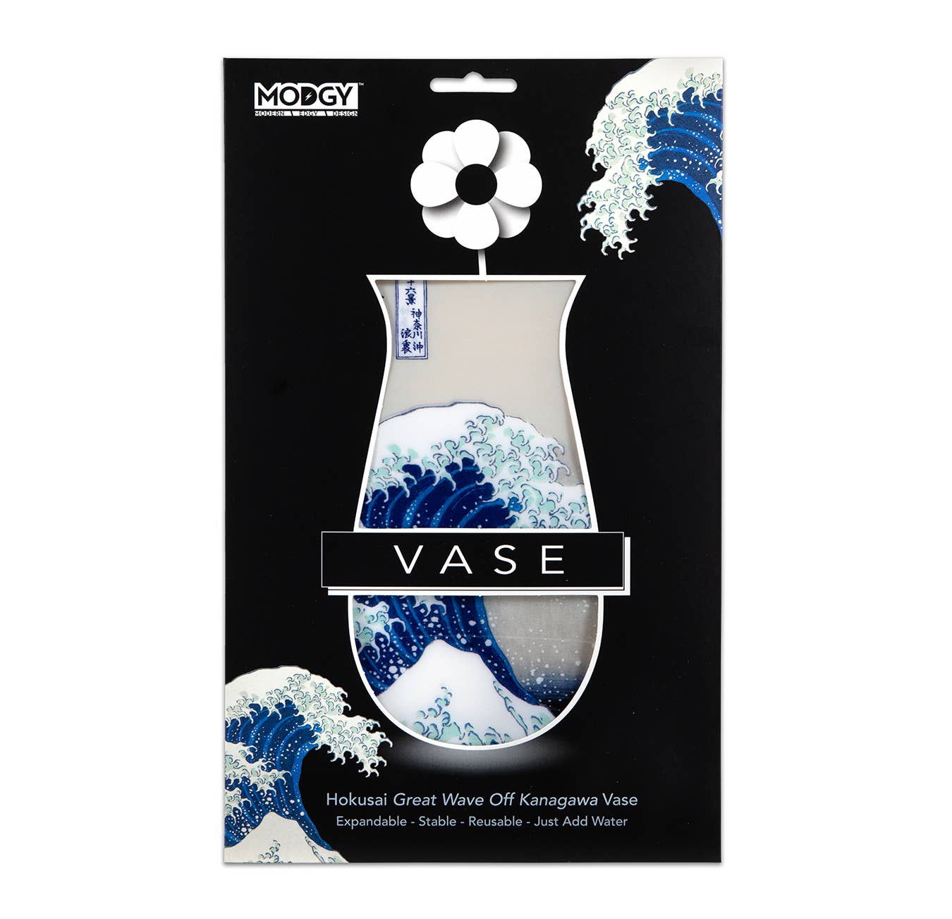 Modgy Expandable Vase - The Great Wave