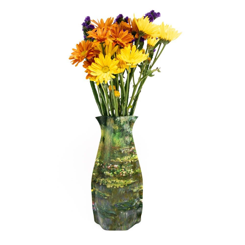 Modgy Expandable Vase - Claude Monet Waterlilies