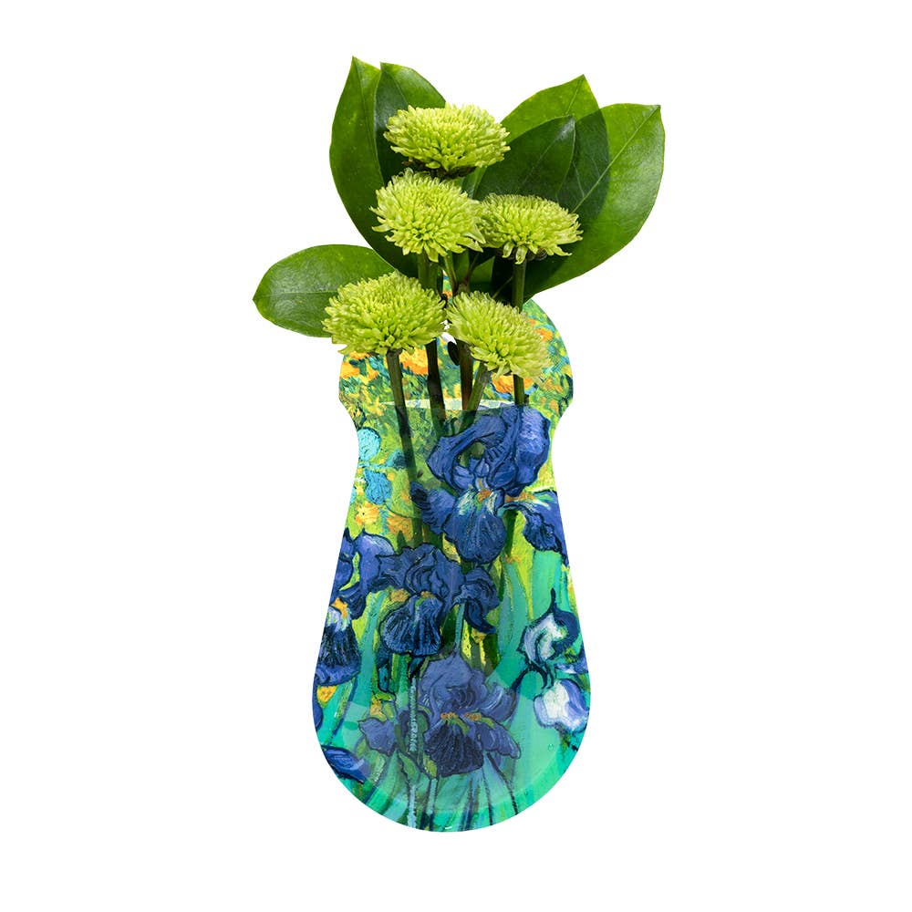 Modgy Van Gogh Irises Suction Cup Vase