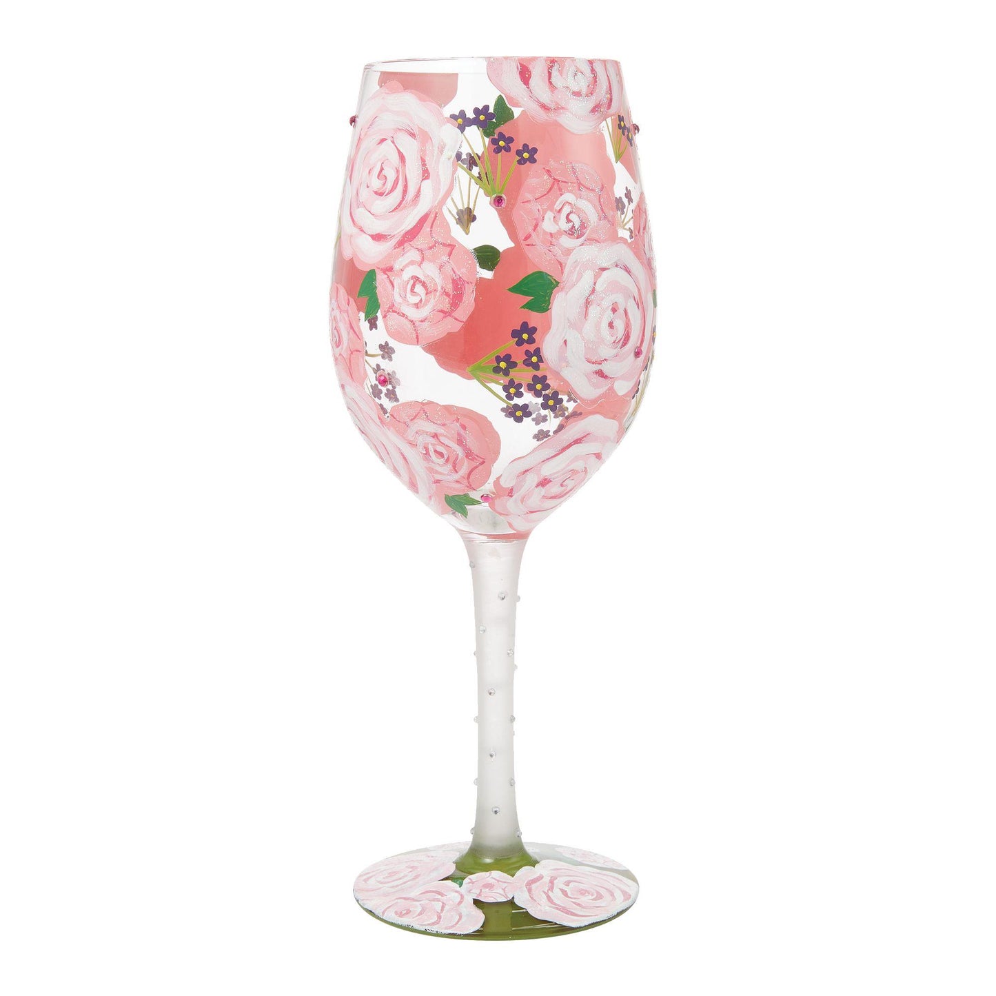 Lolita "Pretty as Peony" Wine Glass