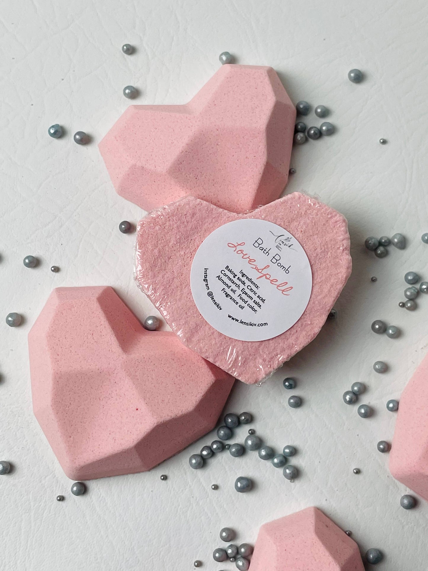 Love Spell Bath Bomb, Valentine’s Day, bridal shower