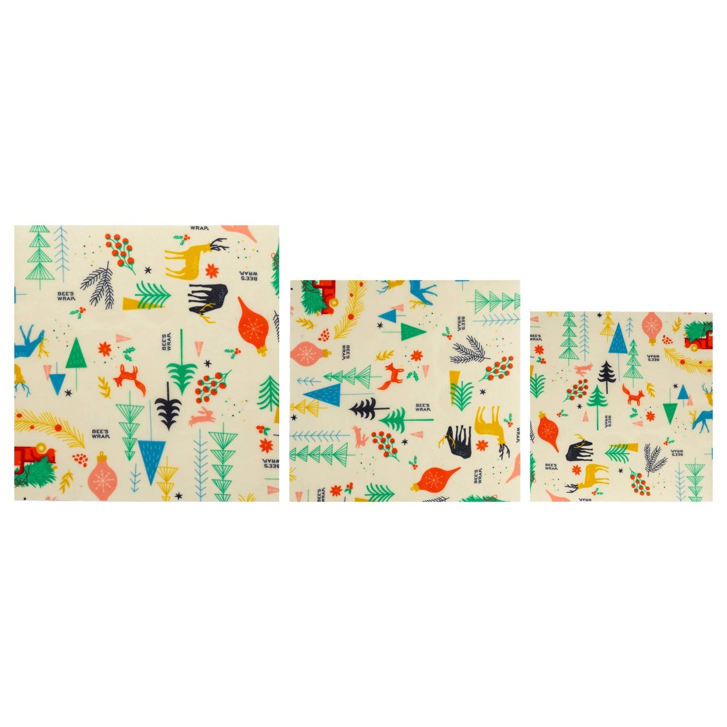 NEW! Winter Wonderland Assorted 3 Pack, Reusable Food Wraps