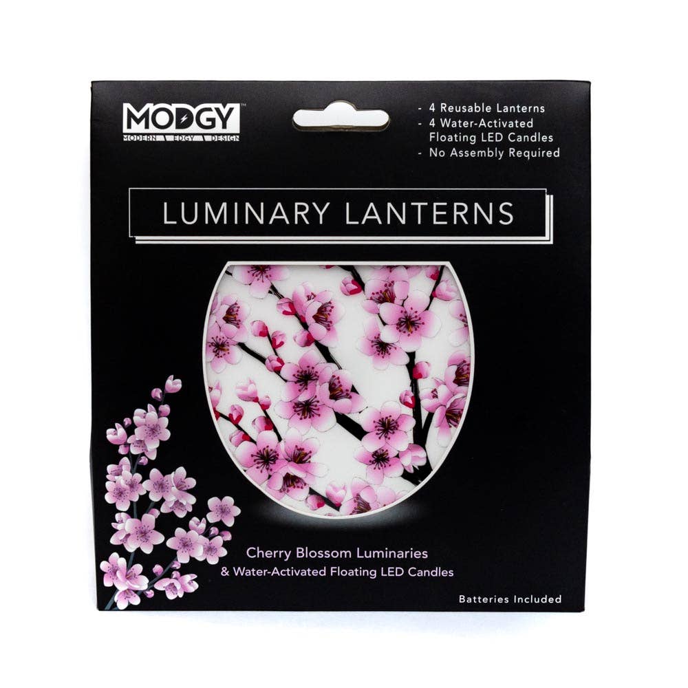 Modgy Luminary Lantern - Cherry Blossom