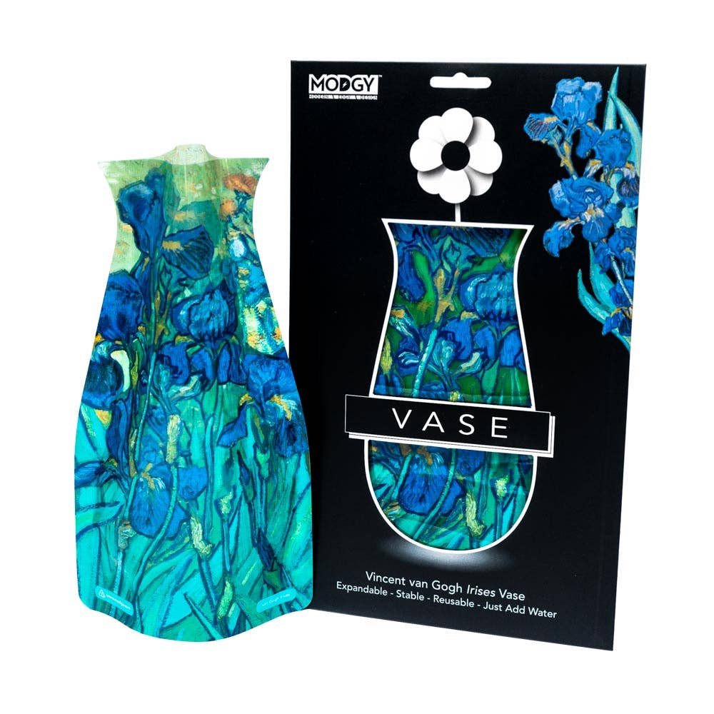 Modgy Expandable Vase - Van Gogh Irises