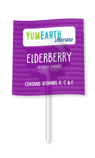 YUMEARTH Organic Ultimate Elderberry Lollipops