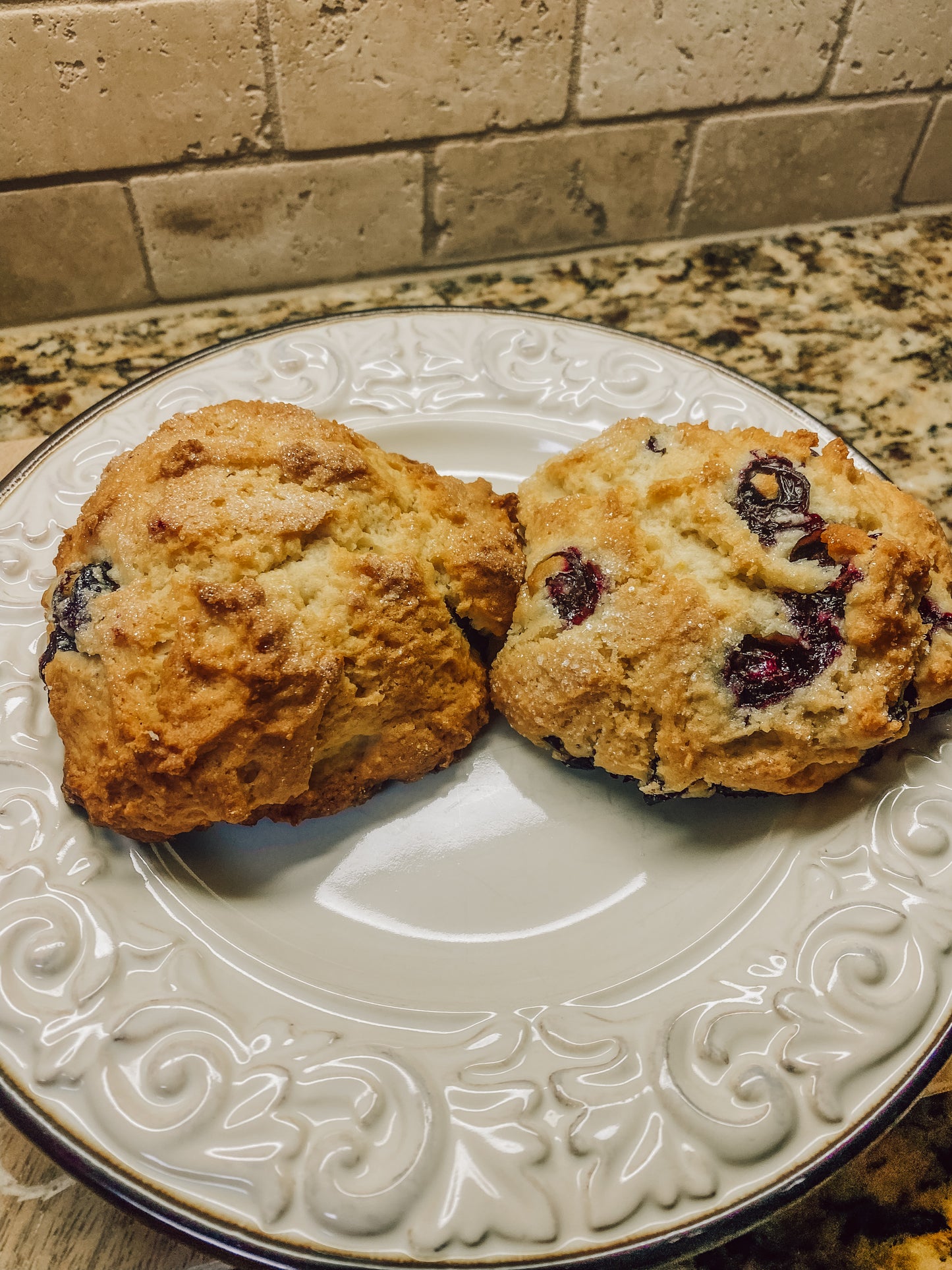 Lemon Blueberry Scones