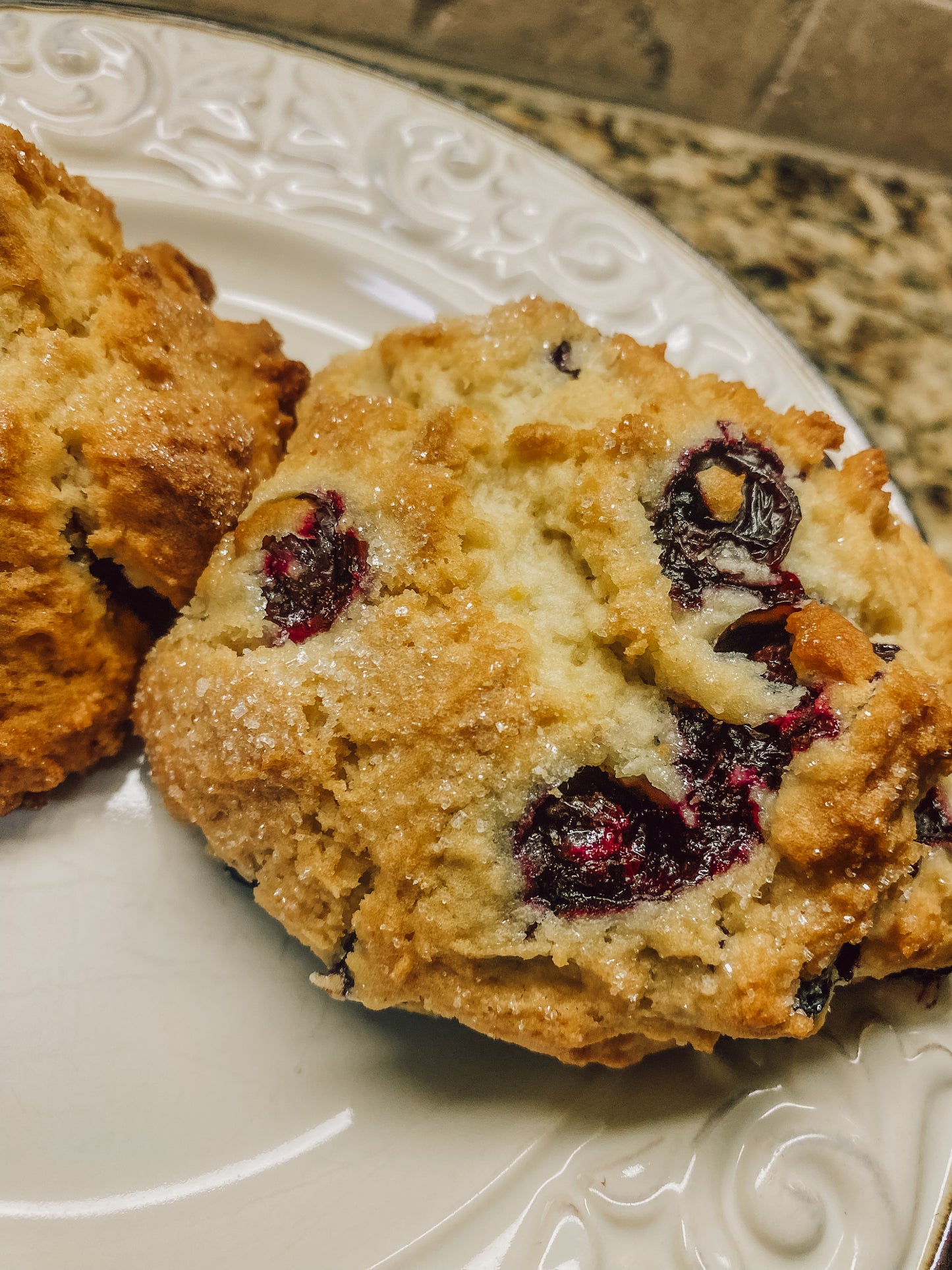 Lemon Blueberry Scones