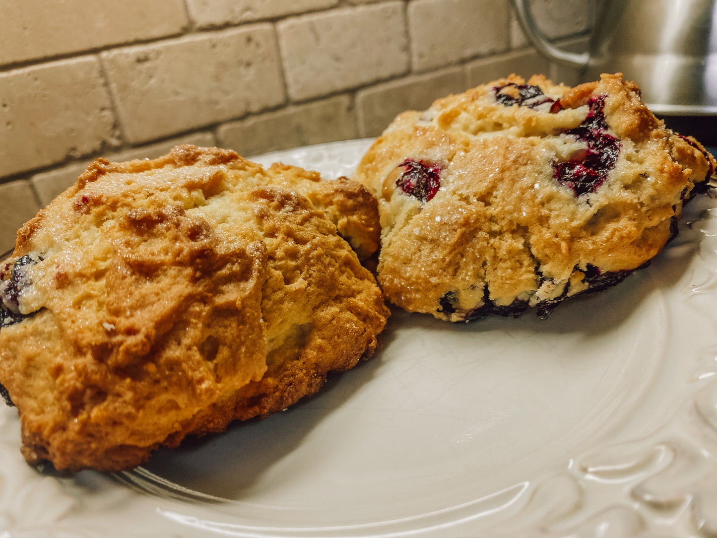 Lemon Blueberry Scones