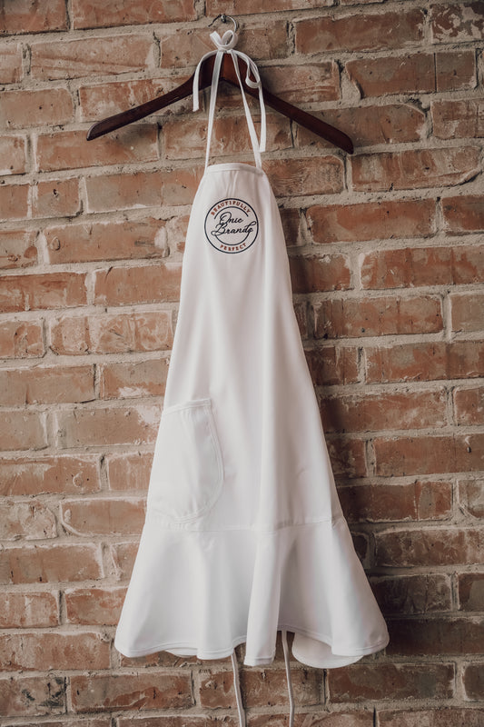 Onic Brands White Apron