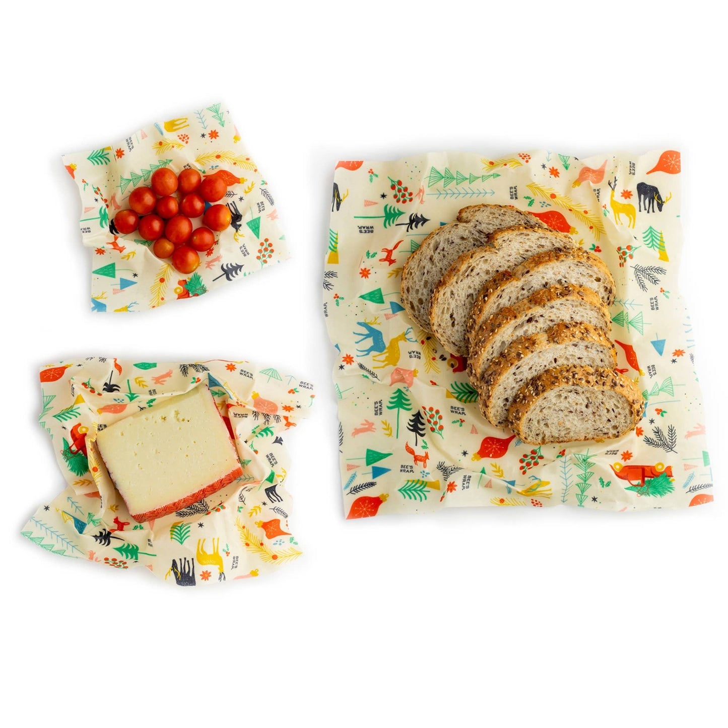 NEW! Winter Wonderland Assorted 3 Pack, Reusable Food Wraps