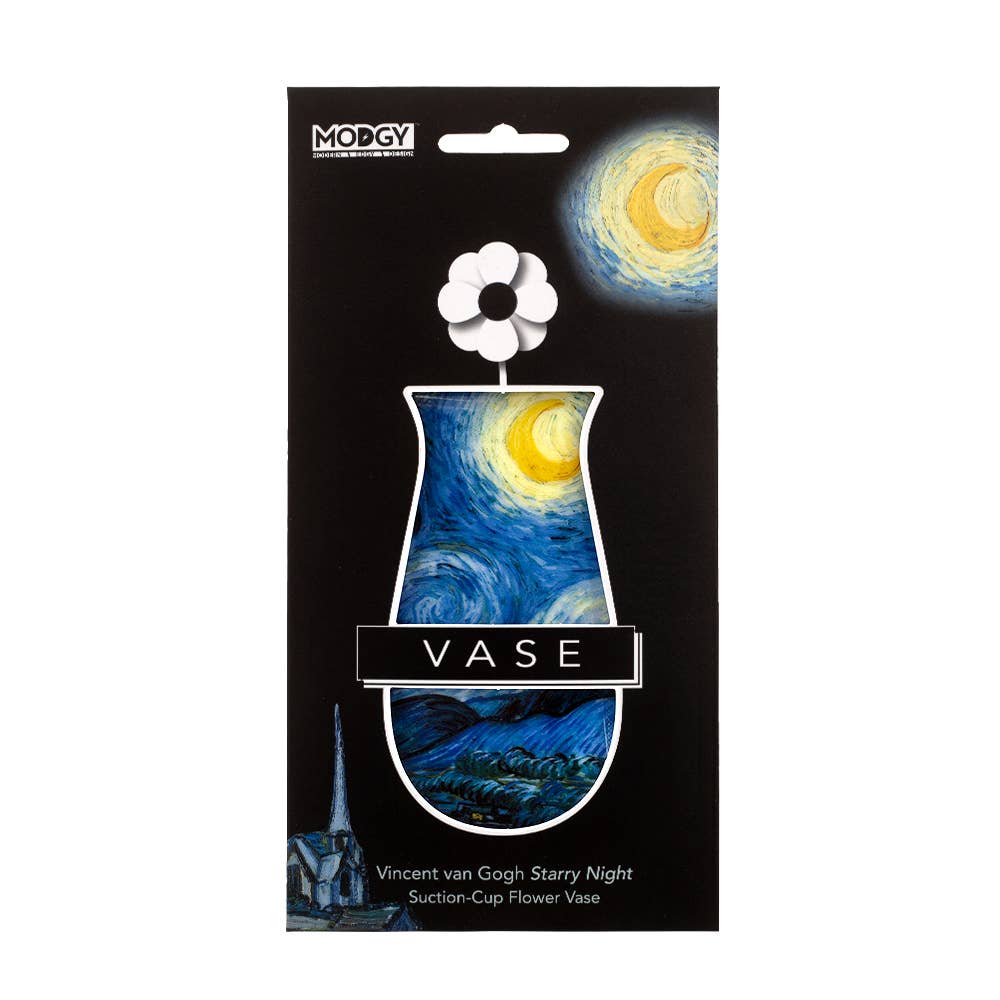 Modgy Van Gogh Starry Night Suction Cup Vase