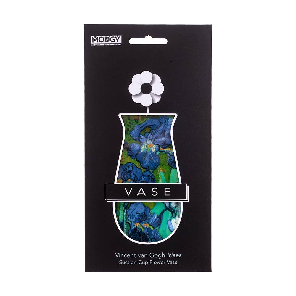 Modgy Van Gogh Irises Suction Cup Vase