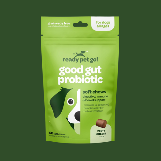 Gut Health Probiotic Chews for Dogs - Digestive Support