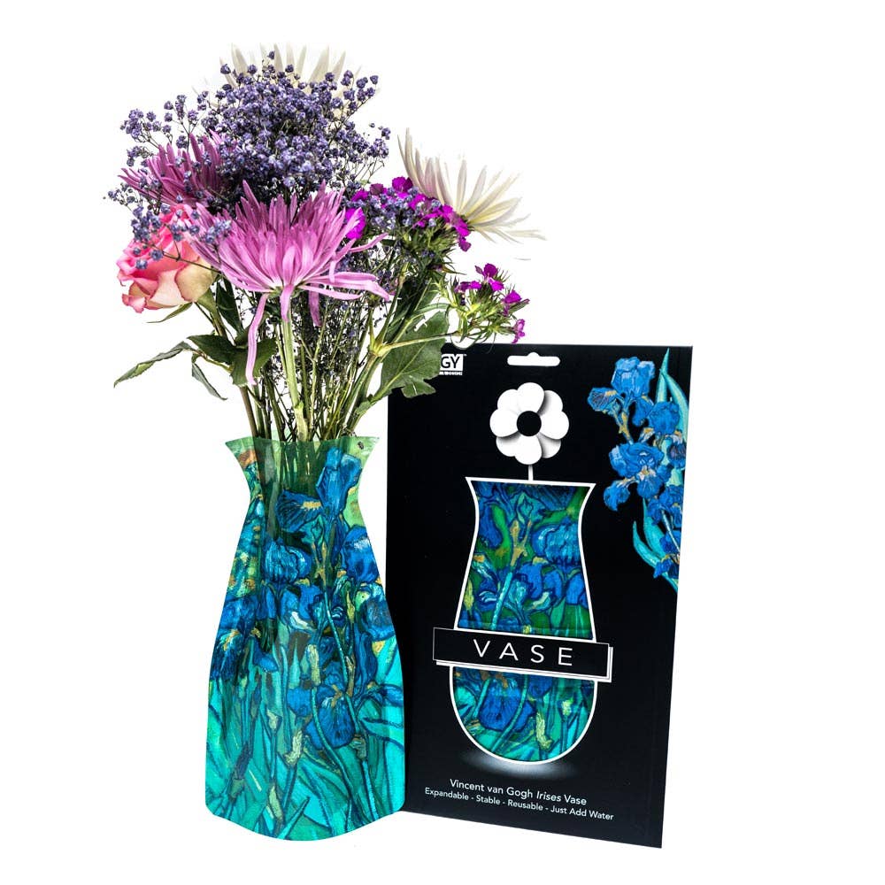 Modgy Expandable Vase - Van Gogh Irises